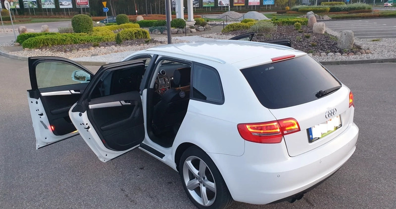 Audi A3 cena 29600 przebieg: 212411, rok produkcji 2008 z Białystok małe 254